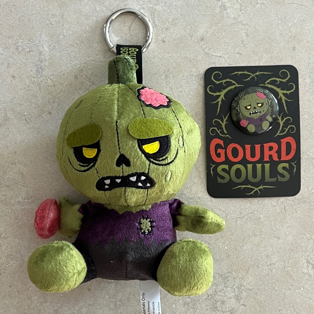 Gourd Souls Spirit Halloween Zombie Bag Charm